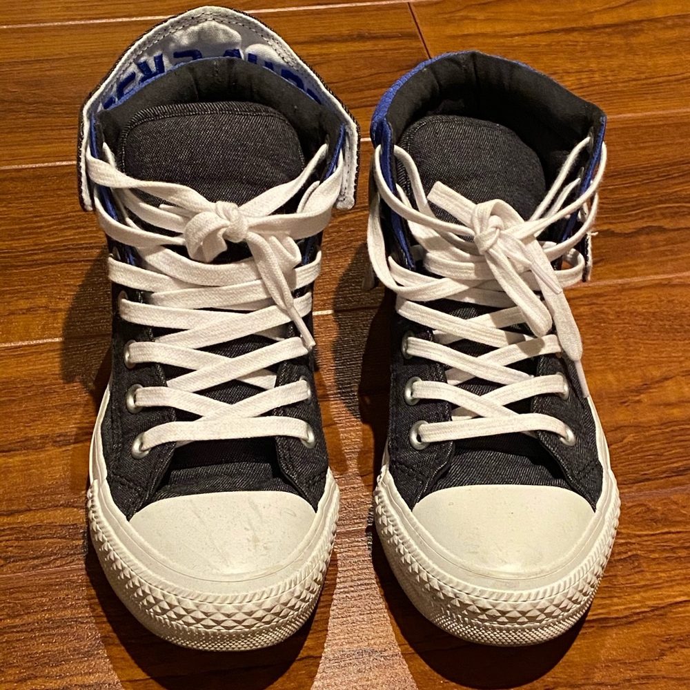 Converse denim high tops